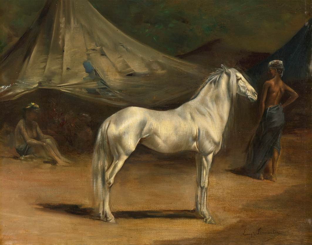 Arab Camp by FROMENTIN, Eugène