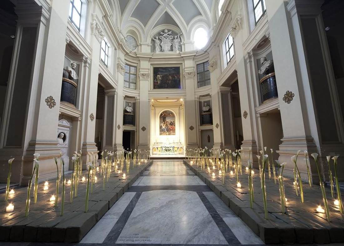 Interior view byBORROMINI, Francesco