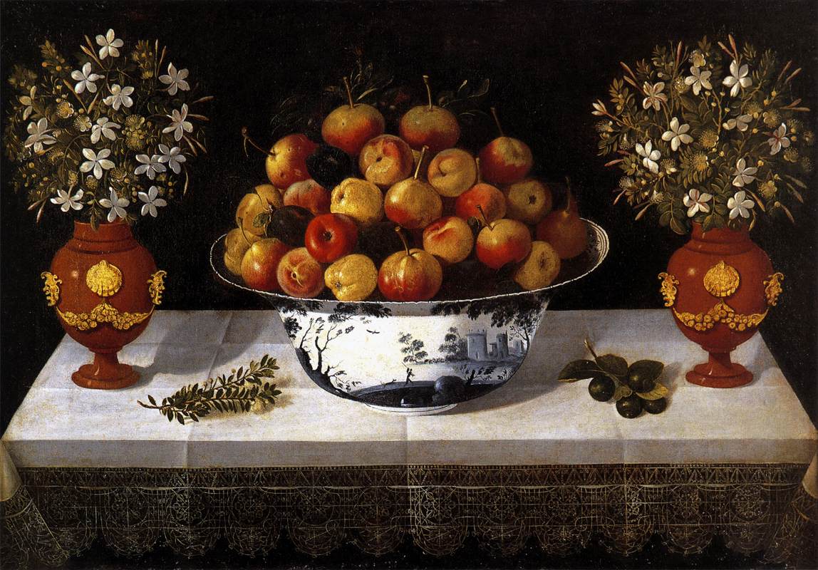 Still-Life with Fruit and Flowers by HIEPES, Tomás