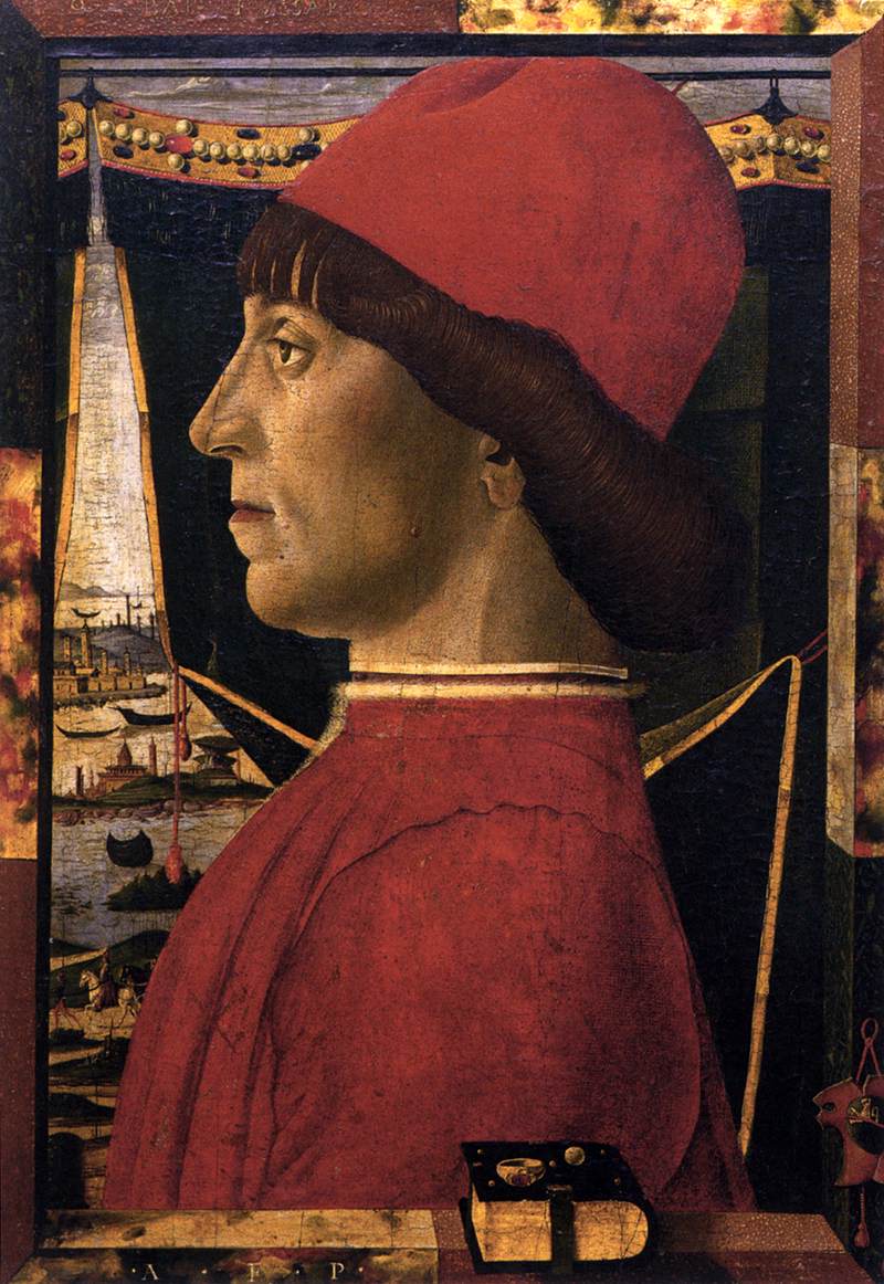 Portrait of a Young Man by BALDASSARE D' ESTE