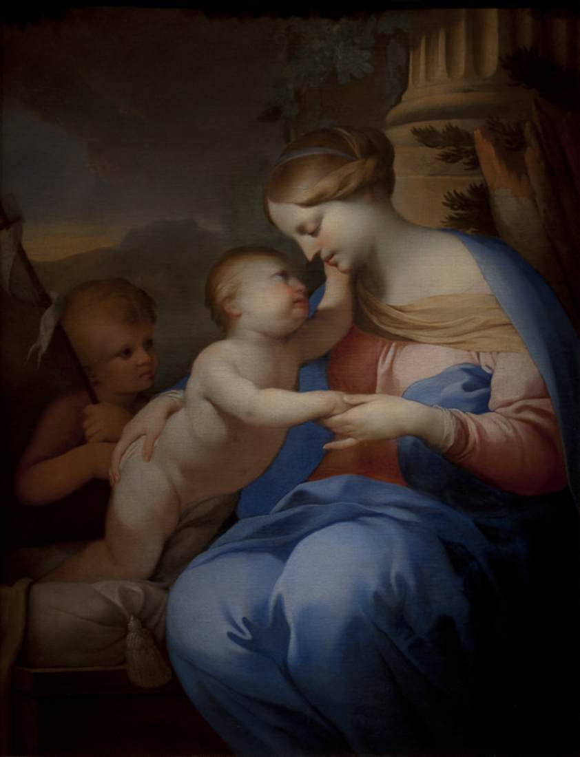 The Virgin with the Infant Jesus and St John the Baptist by BAUGIN, Lubin