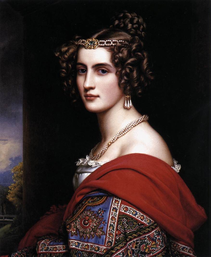 Amalie von Schintling by STIELER, Karl Joseph