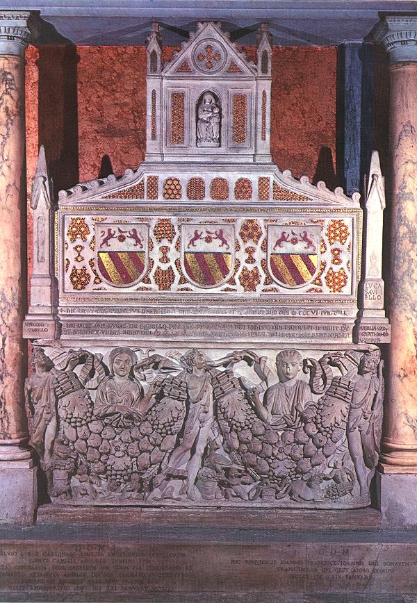 Monument to L. Savelli by ARNOLFO DI CAMBIO