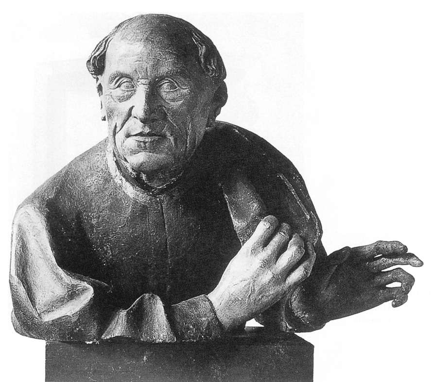 Leaning Bust of a Man by HAGUENAUER, Nikolaus