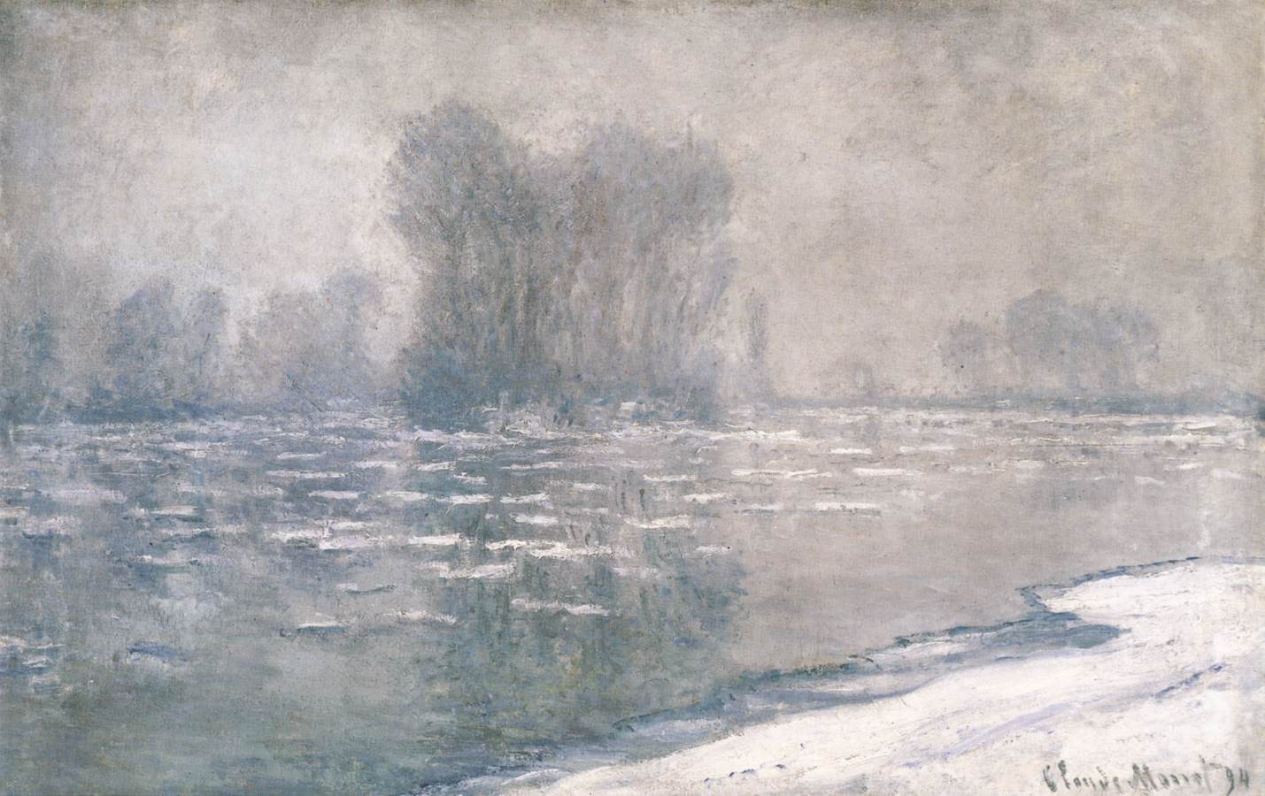 Morning Haze by MONET, Claude