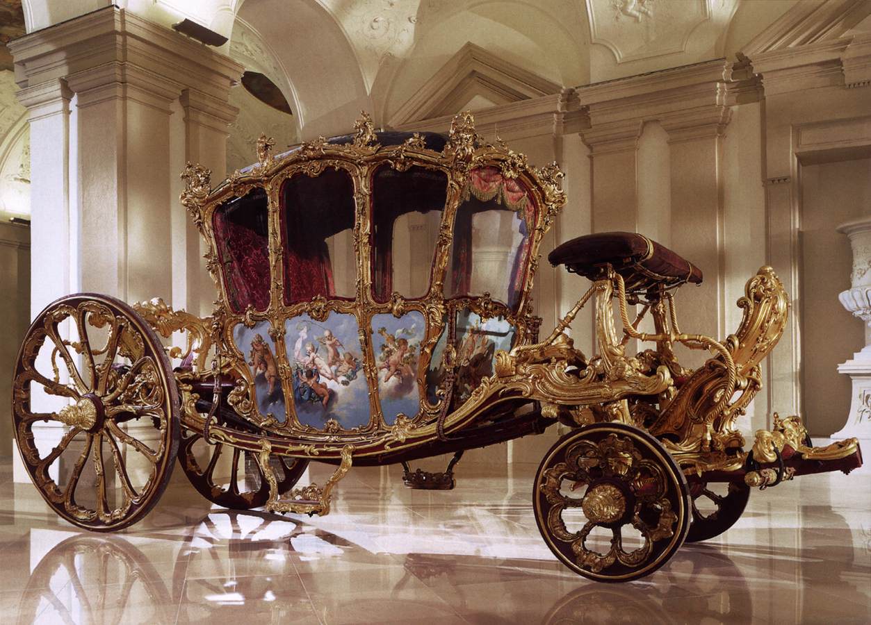 Golden Carriage by PINEAU, Nicolas