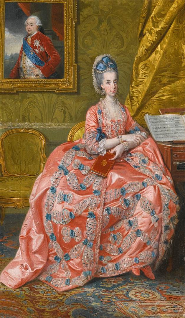 Portrait of Archduchess Maria Amalia of Austria by ZOFFANY, Johann