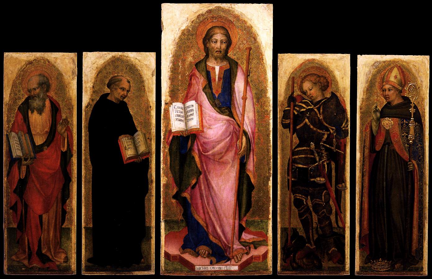 Polyptych of St James by GIAMBONO, Michele