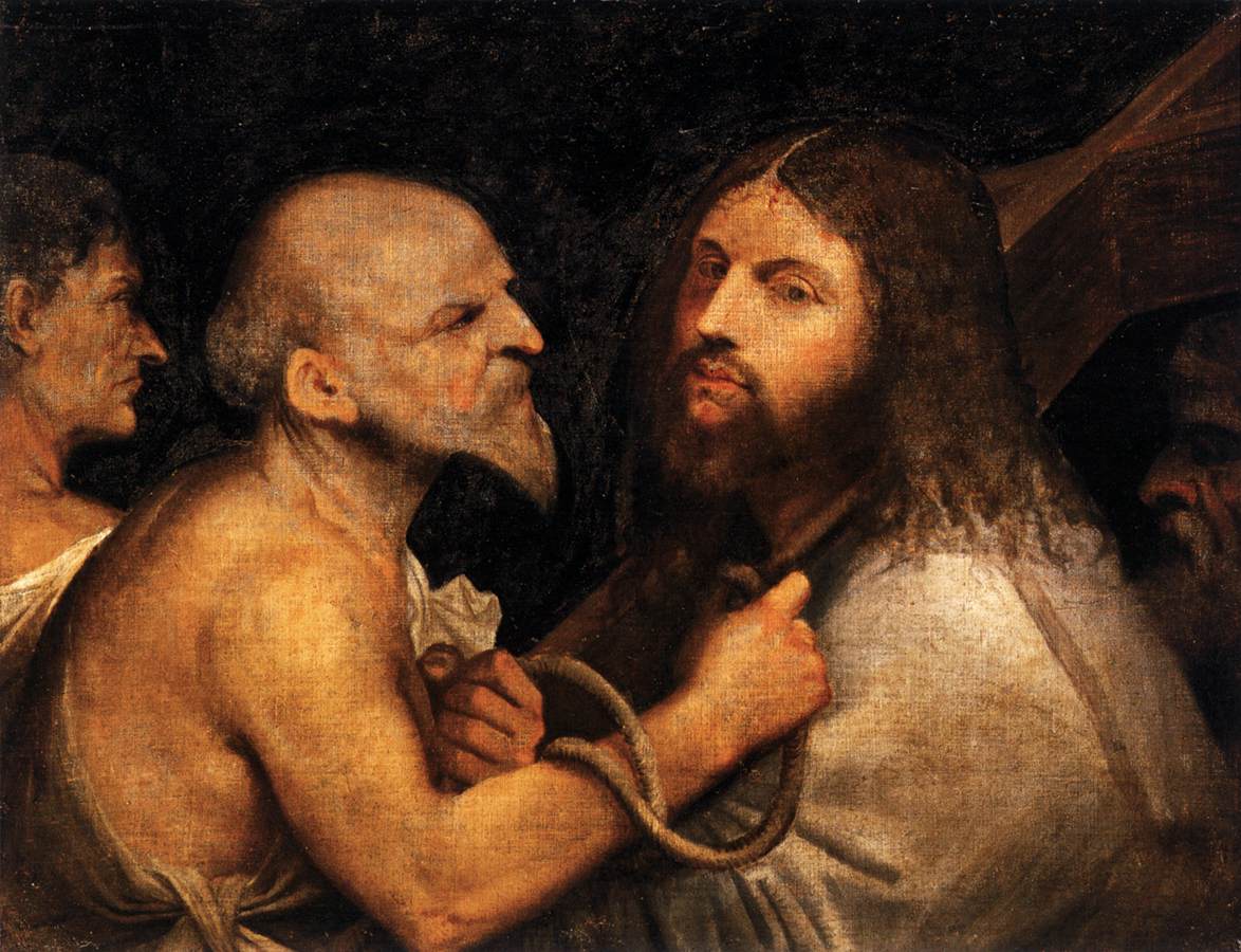 Christ Carrying the Cross by TIZIANO Vecellio