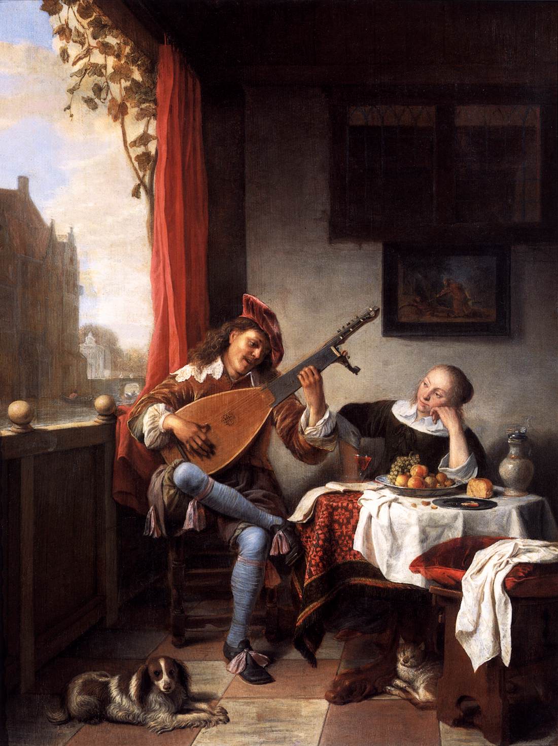 The Lute Player by