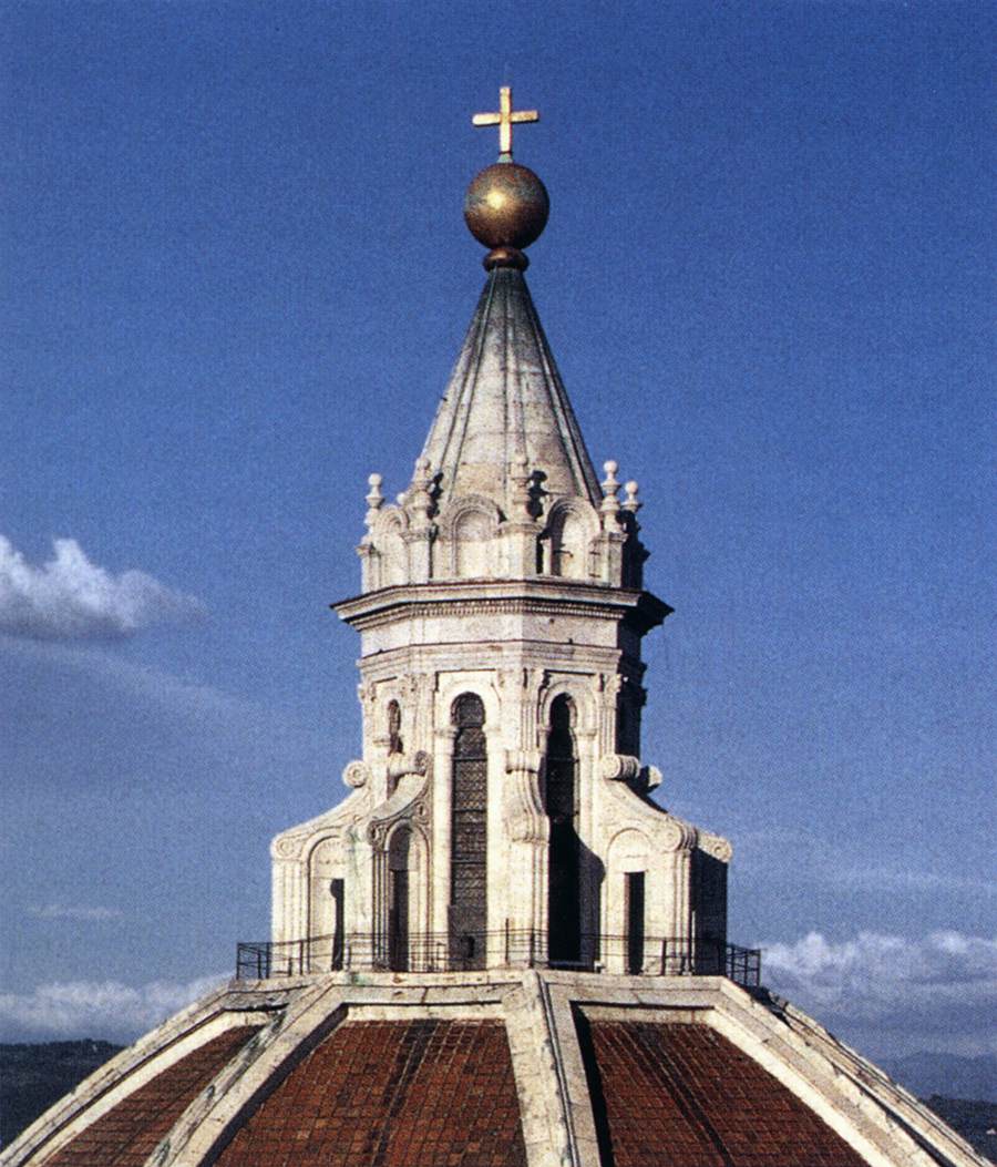 Lantern on the Duomo by BRUNELLESCHI, Filippo