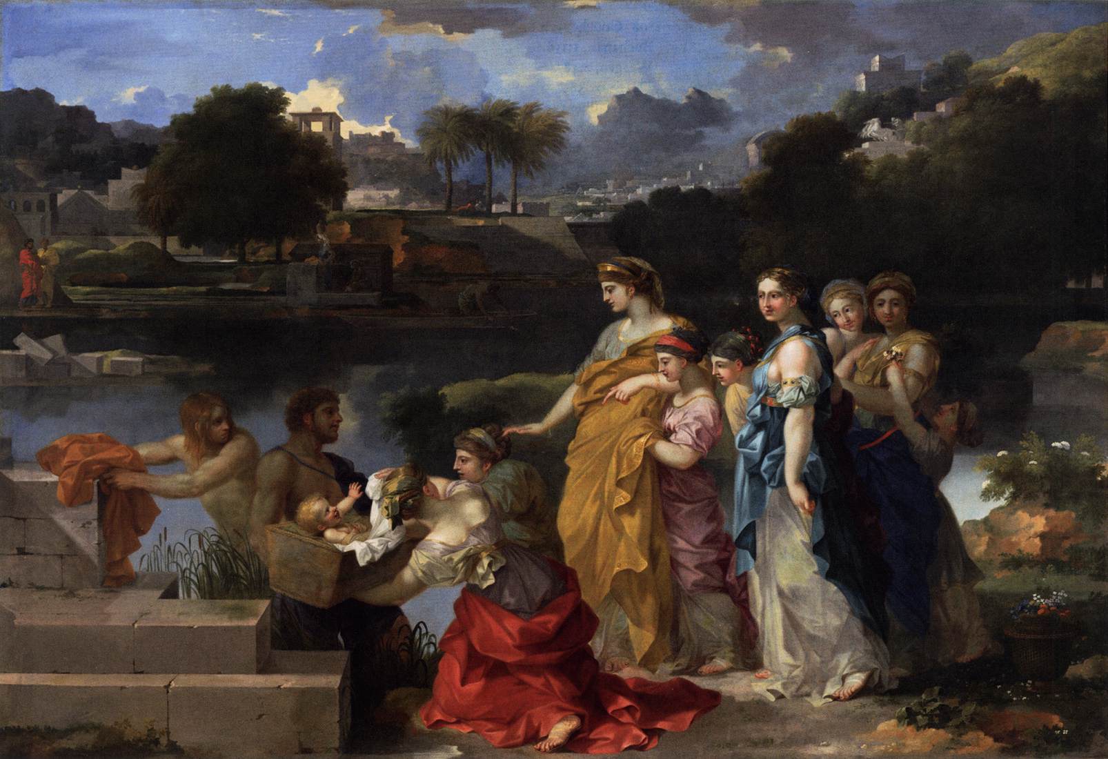 The Finding of Moses by BOURDON, Sébastien