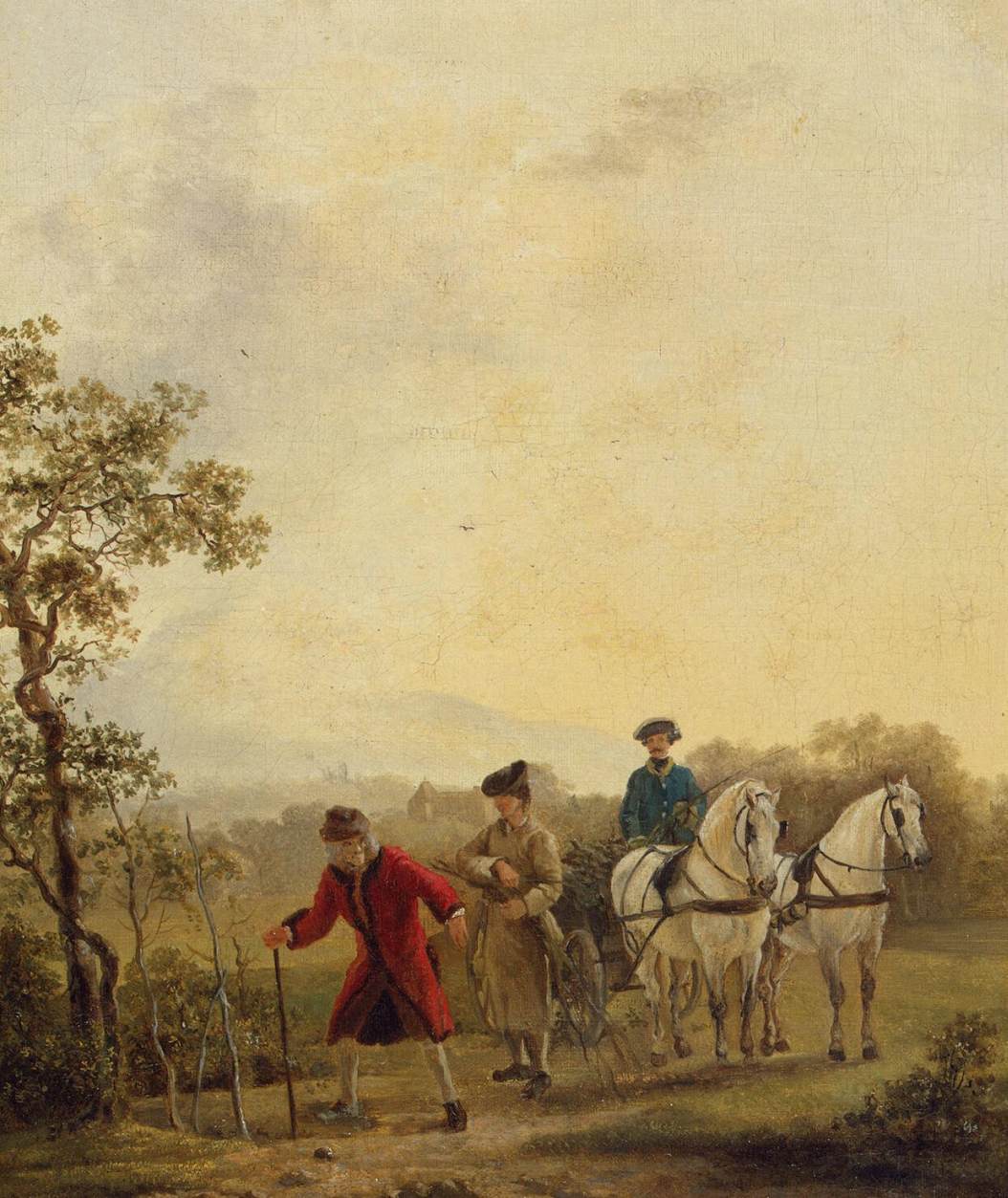 Voltaire Planting Trees by