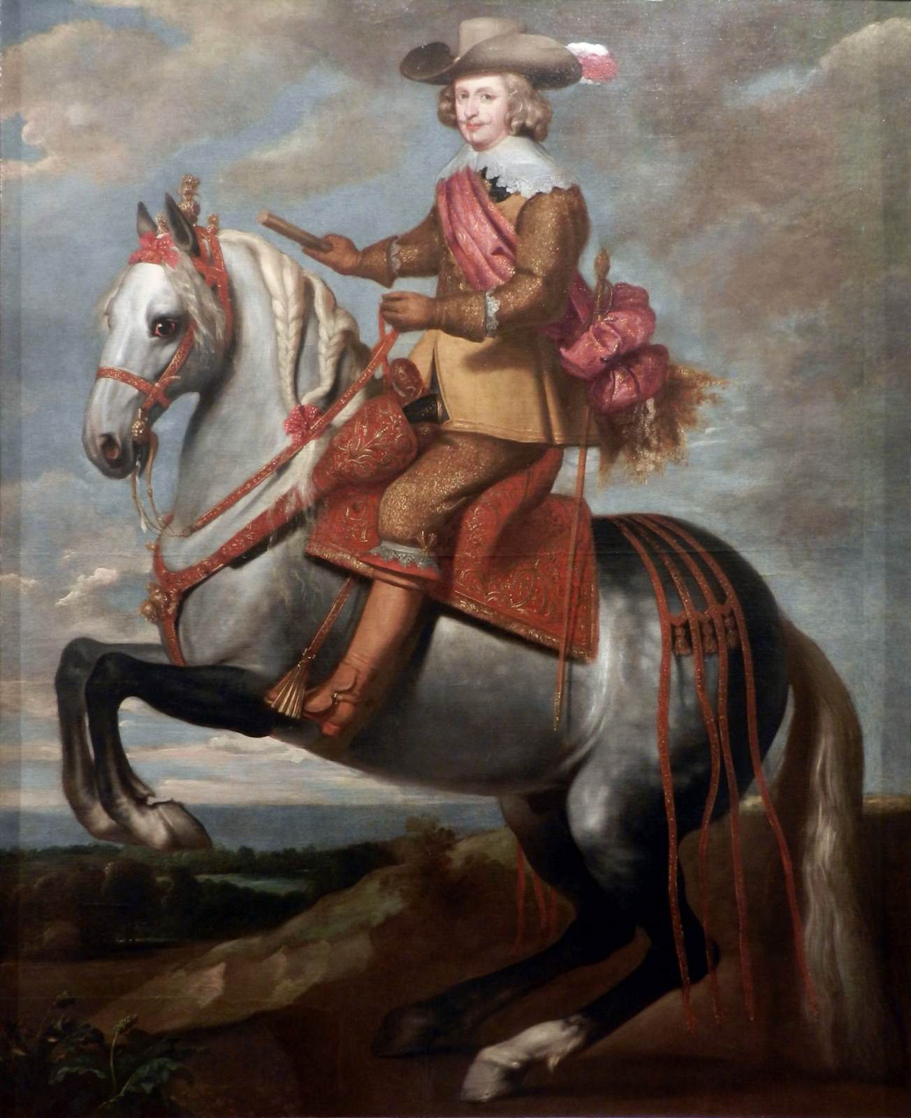 Equestrian Portrait of Cardinal-Infante Fernando of Austria by CRAYER, Gaspard de