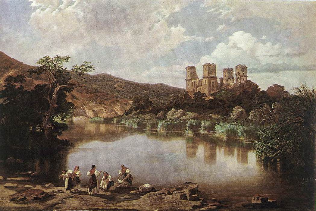 The Ruins of Diósgyõr Castle by TELEPY, Károly