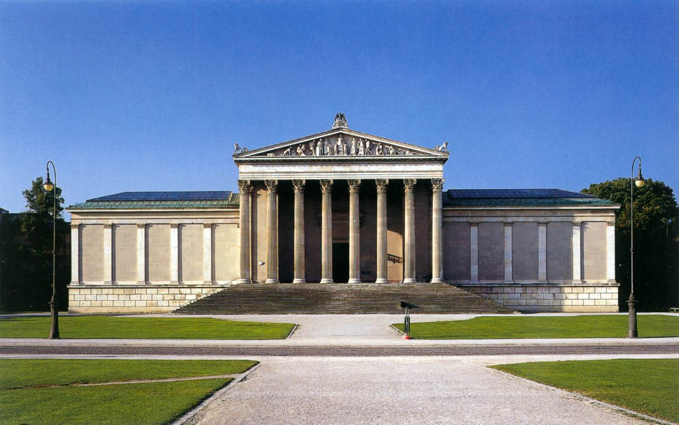 Exhibition building by ZIEBLAND, Georg Friedrich