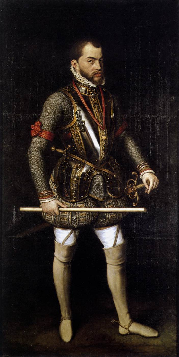 Portrait of Philip II in Armour by