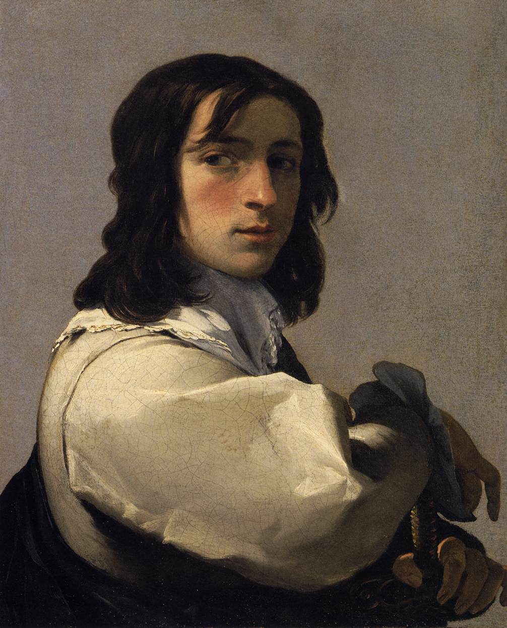 Portrait of a Young Man by LE SUEUR, Eustache