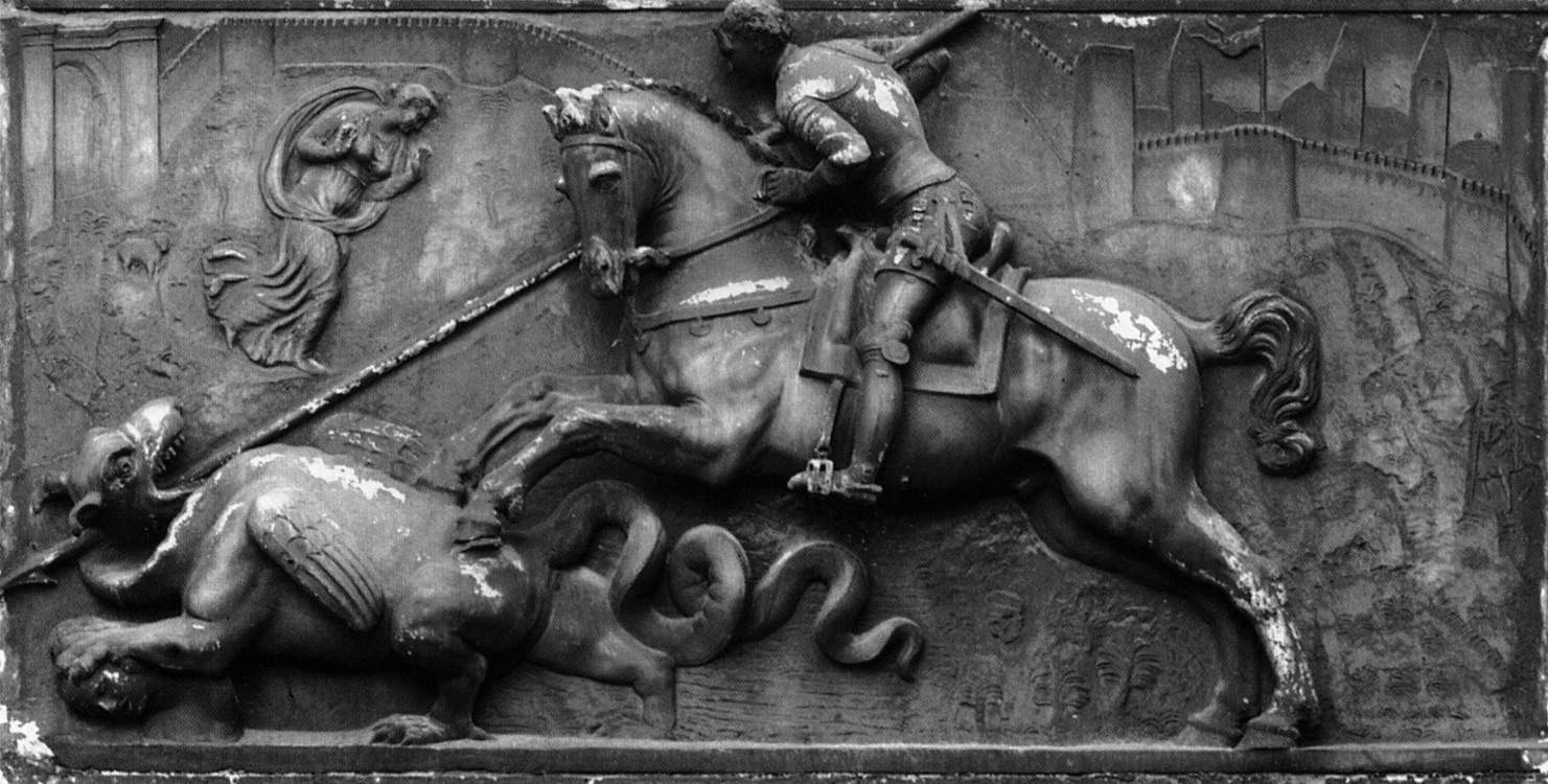 St George Fighting the Dragon by