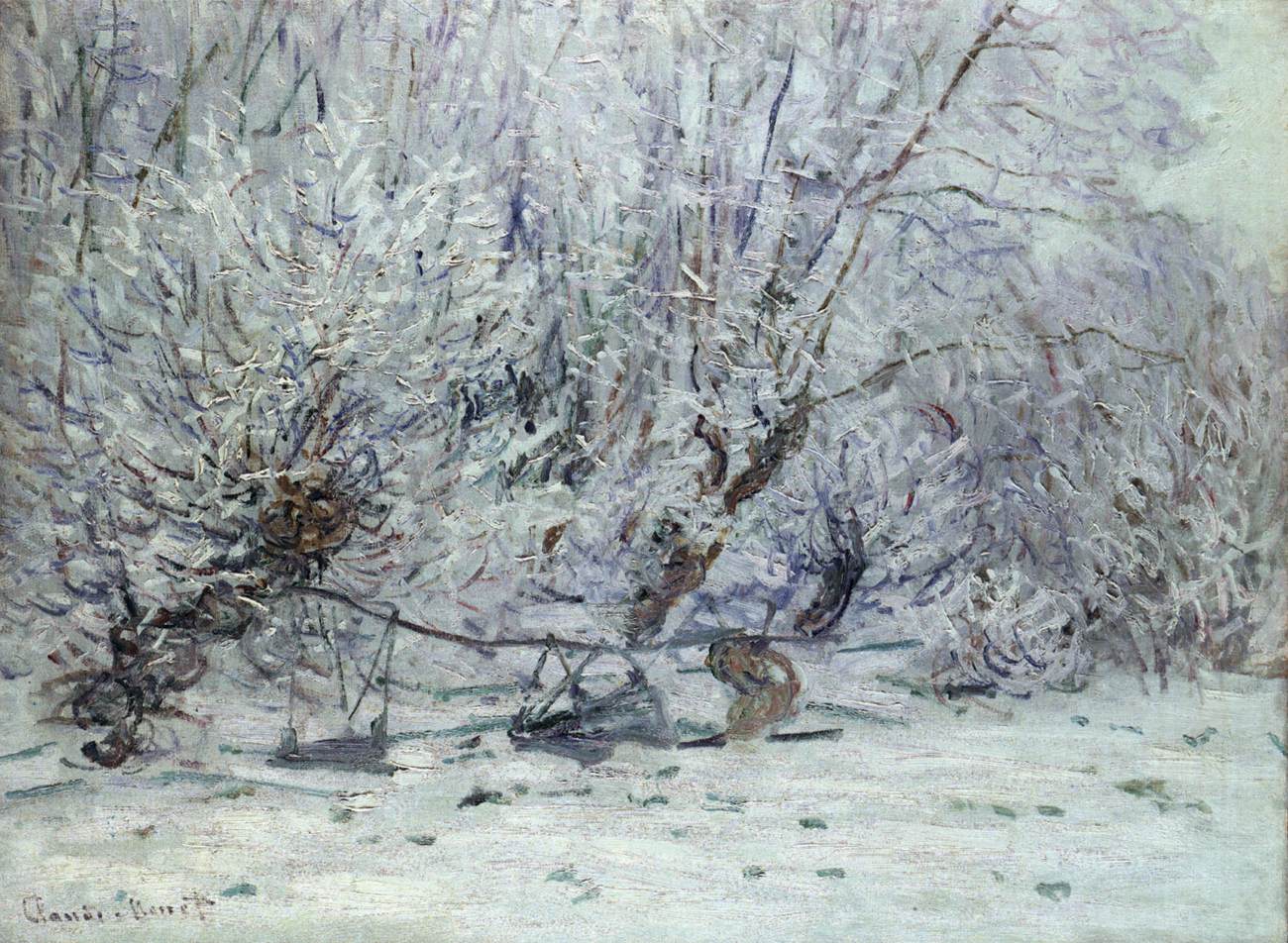 Frost by MONET, Claude