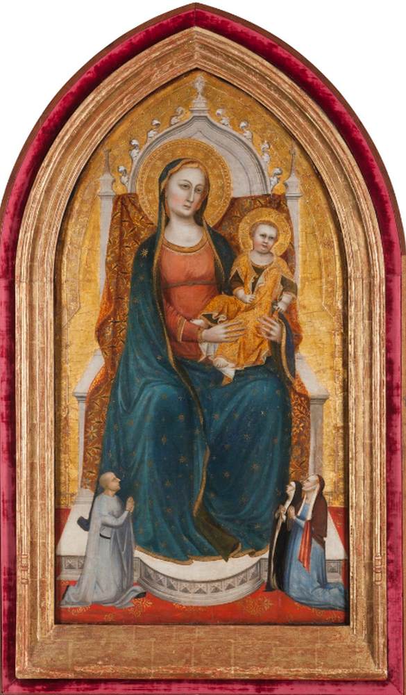 Madonna and Child with Donors by