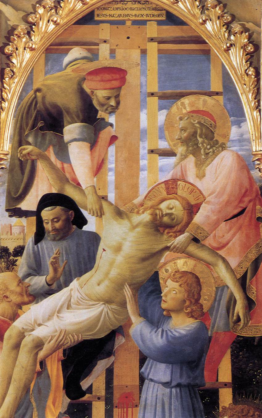 Deposition from the Cross (detail) by ANGELICO, Fra