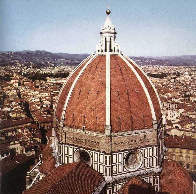 Dome of the Cathedral by BRUNELLESCHI, Filippo