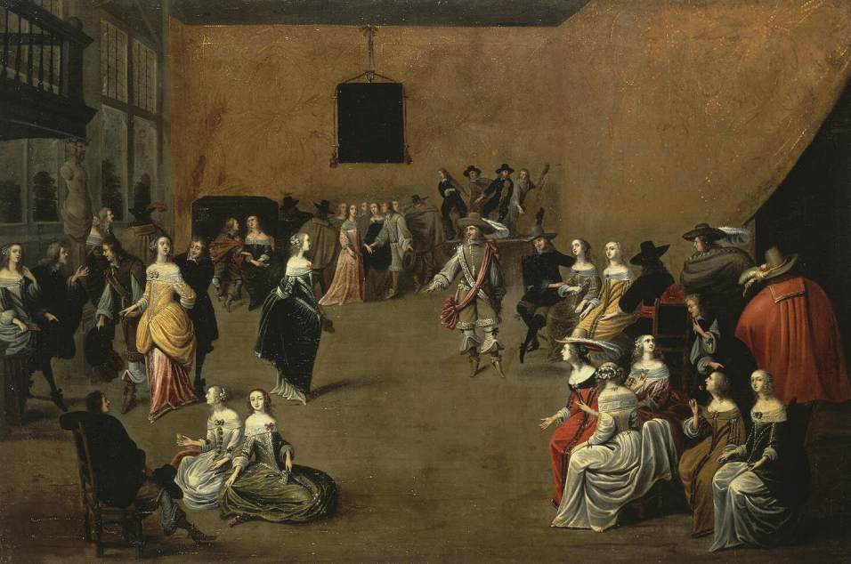 The Ball by JANSSENS, Hieronymus