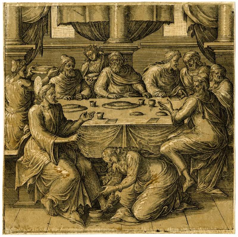 Meals of Jesus Christ by BROECK, Crispin van den