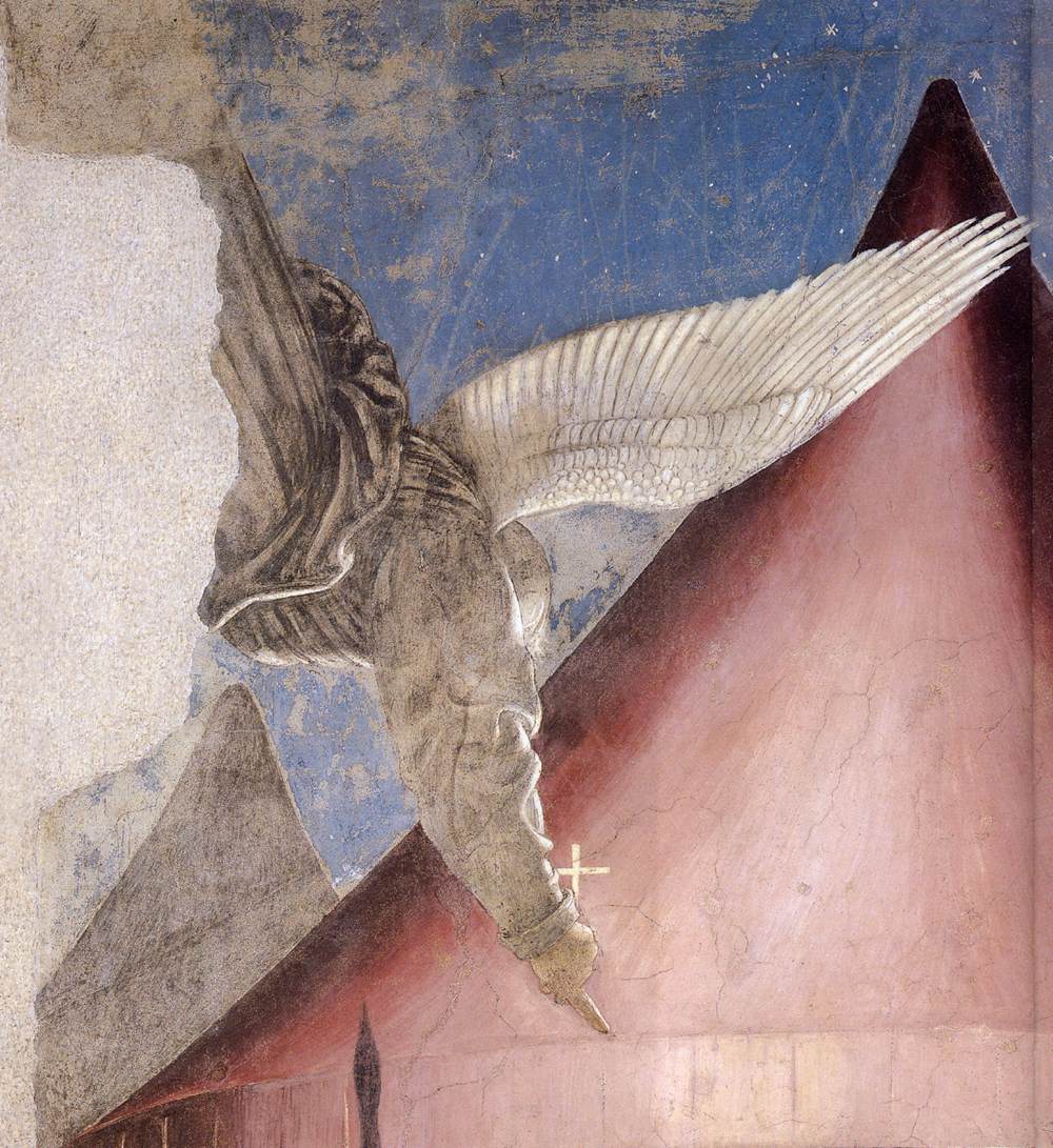 4. Vision of Constantine (detail) by PIERO DELLA FRANCESCA