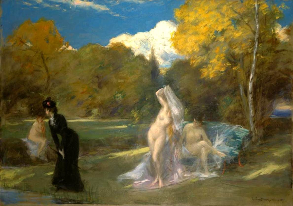 After the Swimming by CAROLUS-DURAN