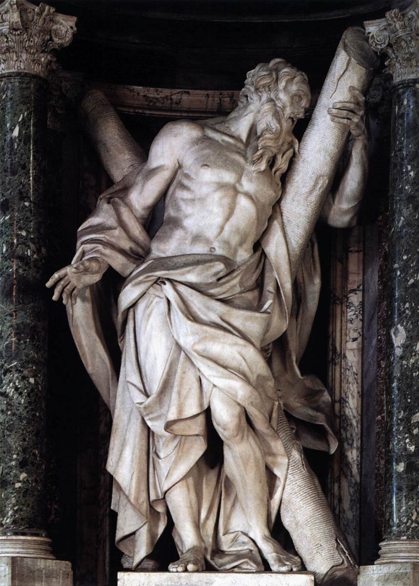 St Andrew by RUSCONI, Camillo