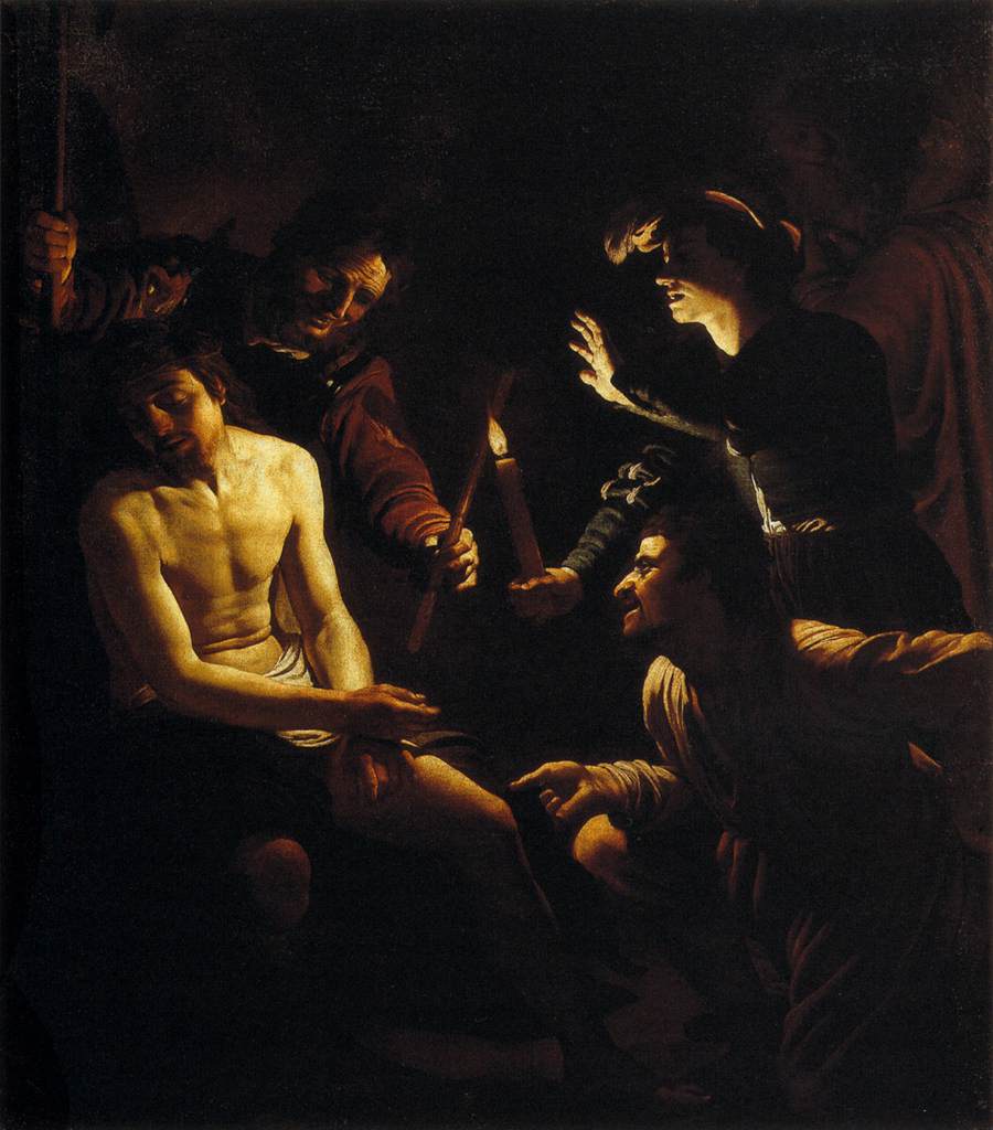 The Mocking of Christ by HONTHORST, Gerrit van