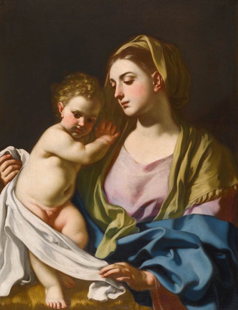 Madonna and Child by SOLIMENA, Francesco