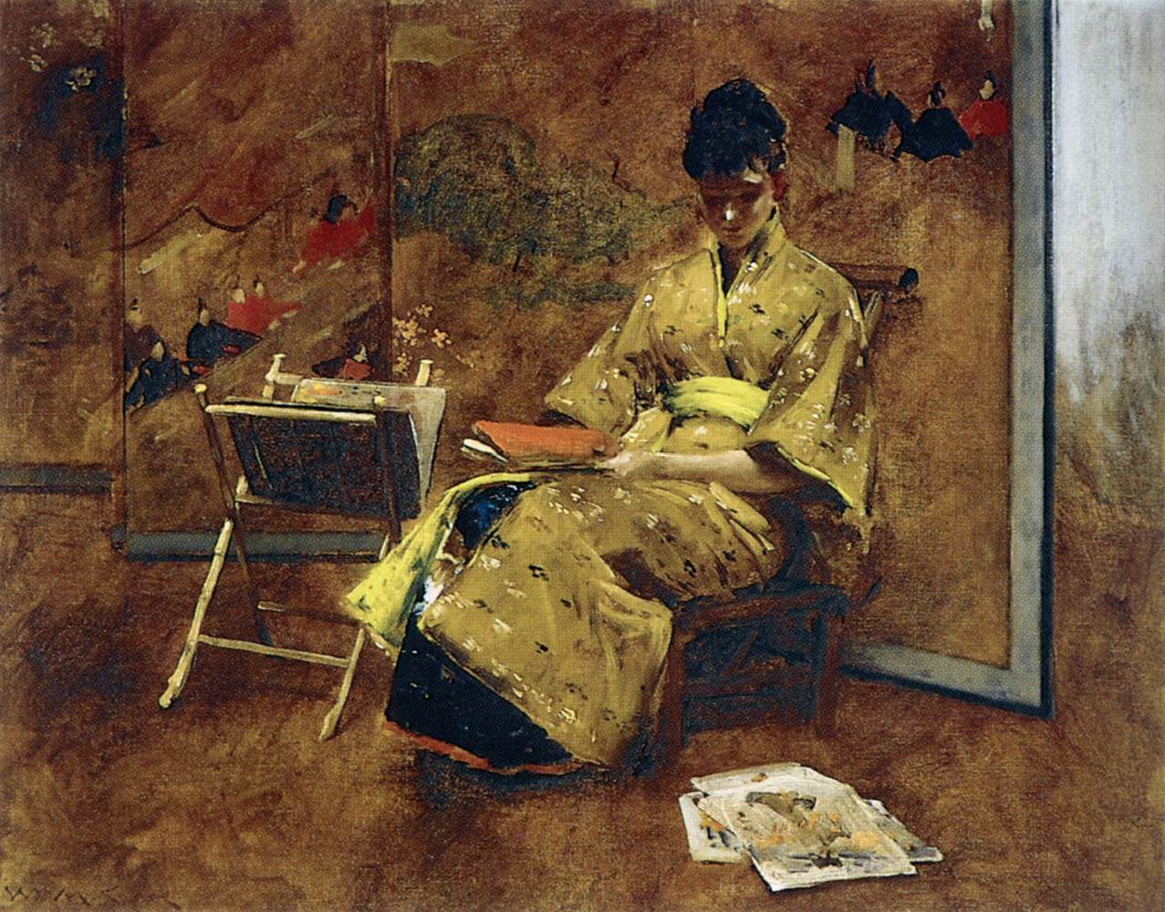 The Kimono by CHASE, William Merritt