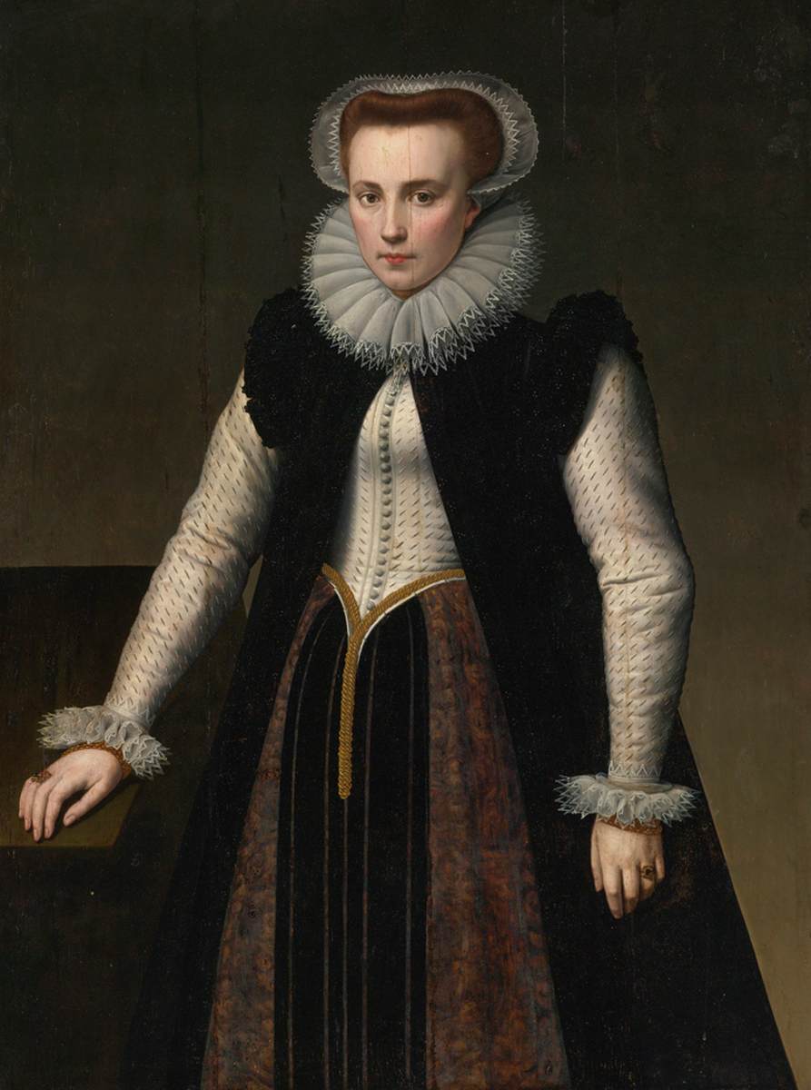 Portrait of a Lady by BLOCKLANDT VAN MONTFOORT, Anthonie