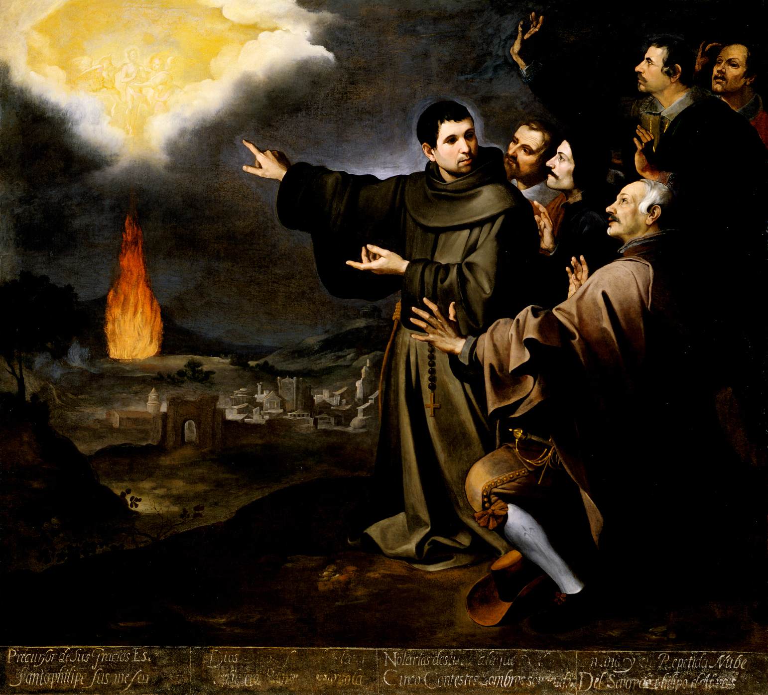 Fray Julián of Alcalá's Vision by MURILLO, Bartolomé Esteban