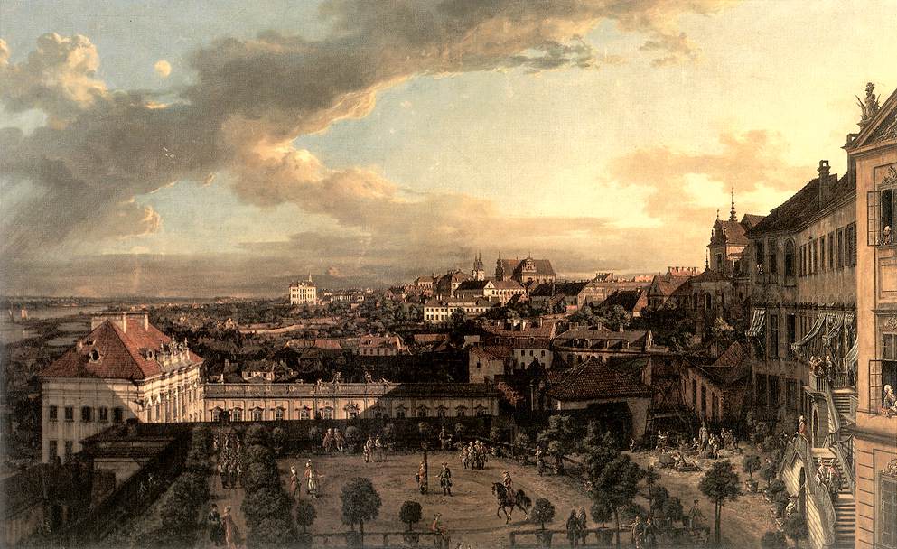 View of Warsaw from the Royal Palace by BELLOTTO, Bernardo