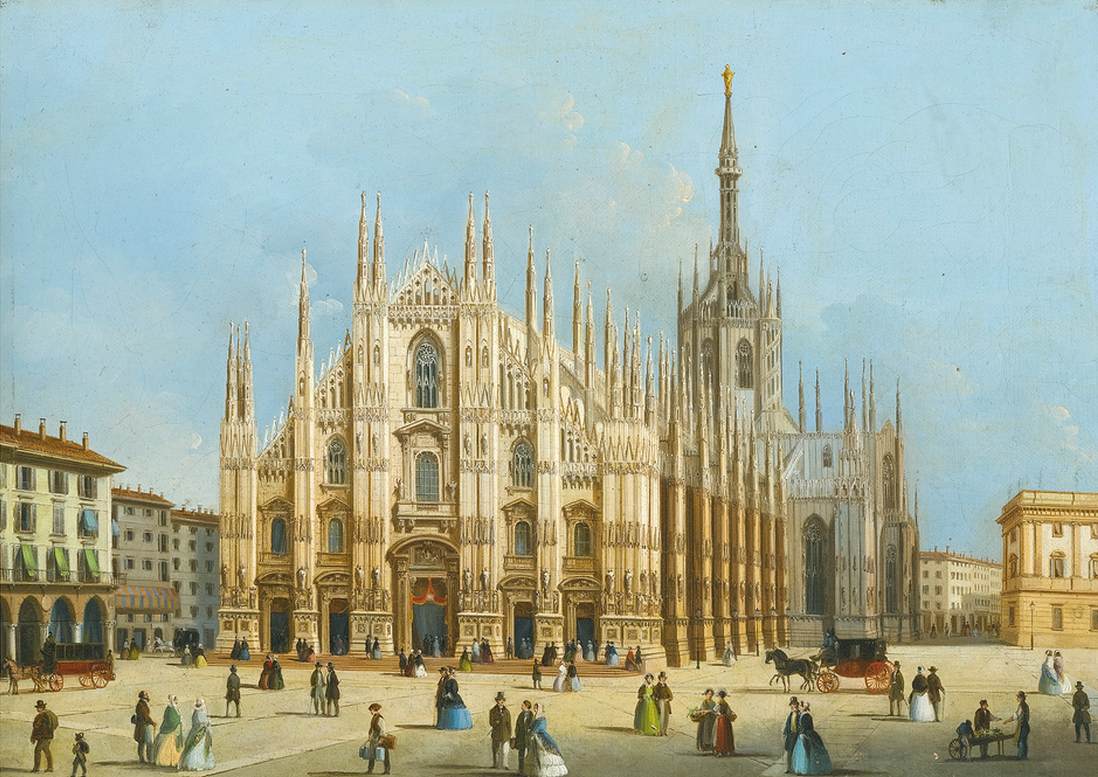 View of the Cathedral, Milan by