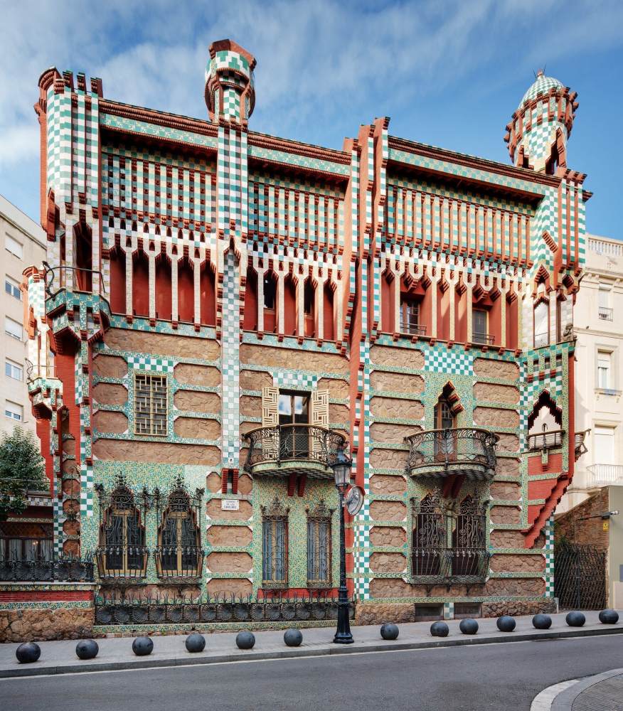 Casa Vicens: general view by GAUDÍ, Antoni