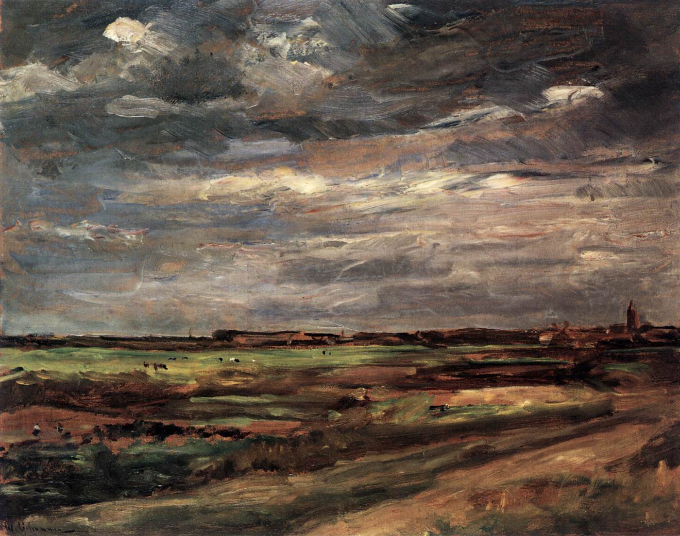 The Dunes at Noordwijk by LIEBERMANN, Max