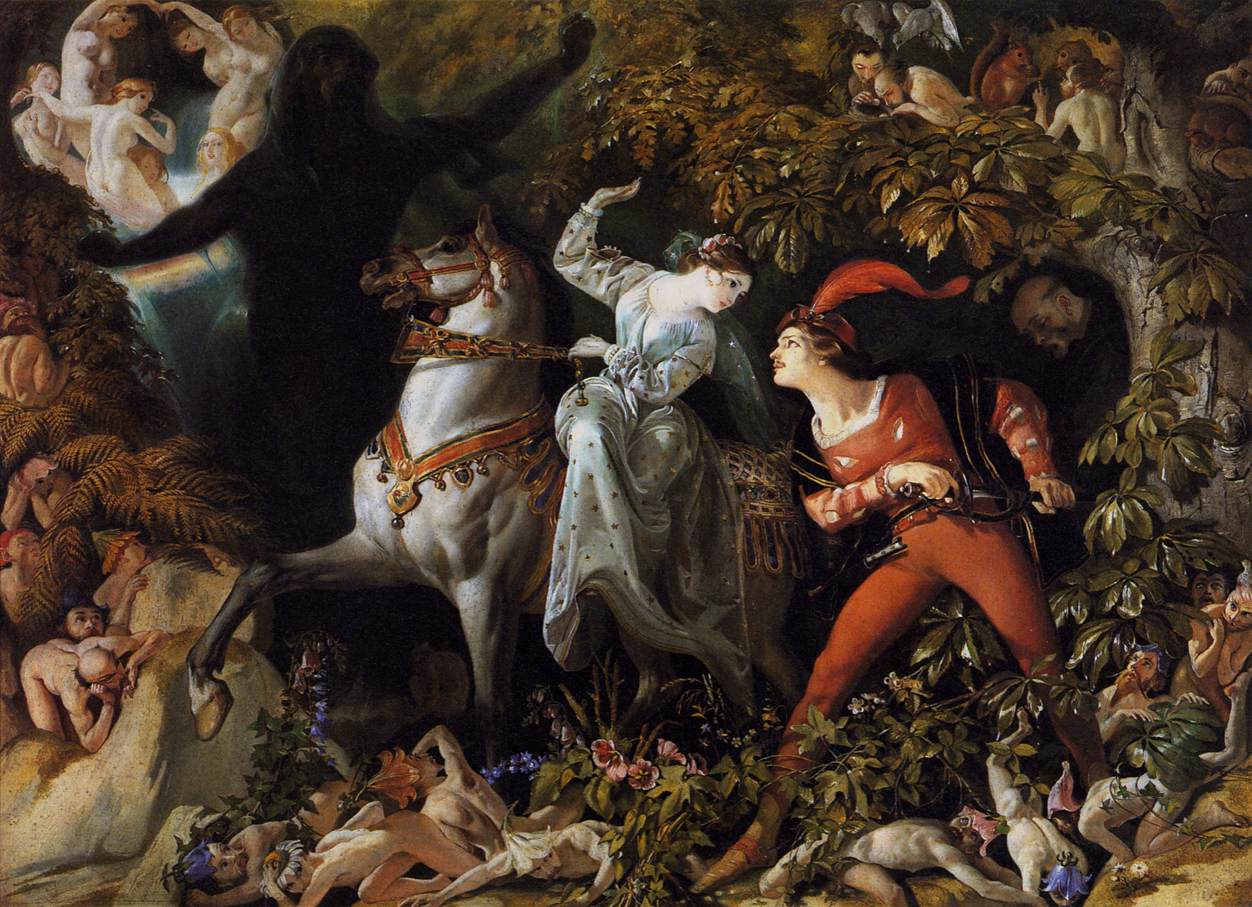 A Scene from 'Undine' by MACLISE, Daniel