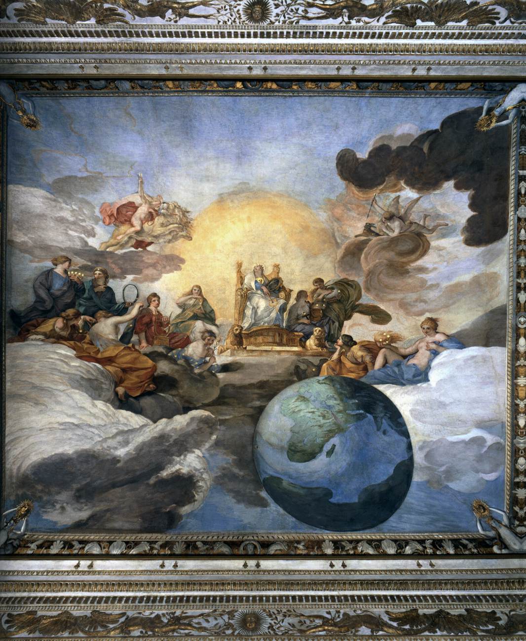 Ceiling fresco by SACCHI, Andrea