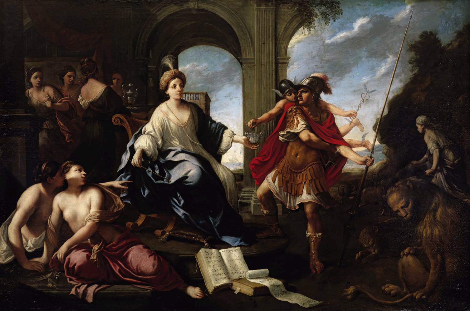 Ulysses Foiling the Wiles of Circe by CITTADINI, Pier Francesco