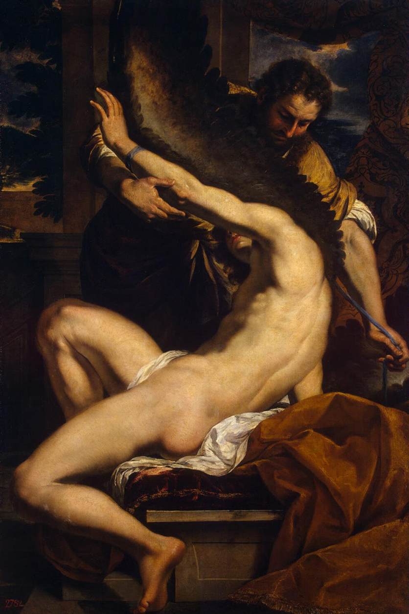 Daedalus and Icarus by LE BRUN, Charles