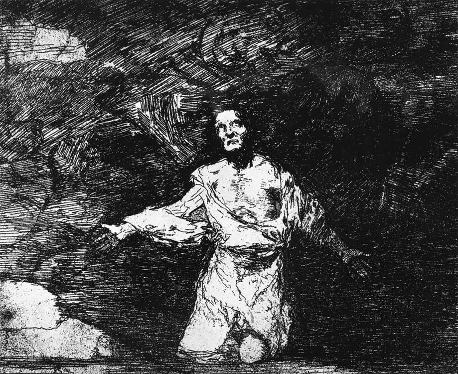 Mournful Foreboding of What is to Come by GOYA Y LUCIENTES, Francisco de