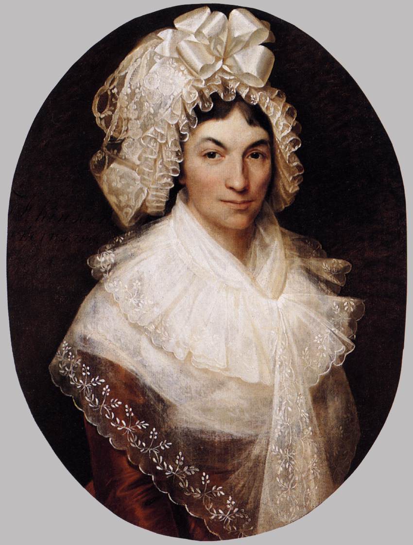 Portrait of Jeanne Bauwens-van Peteghem by KINSOEN, François-Joseph