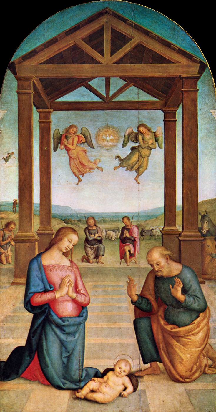 Nativity (Il Presepio) by PERUGINO, Pietro