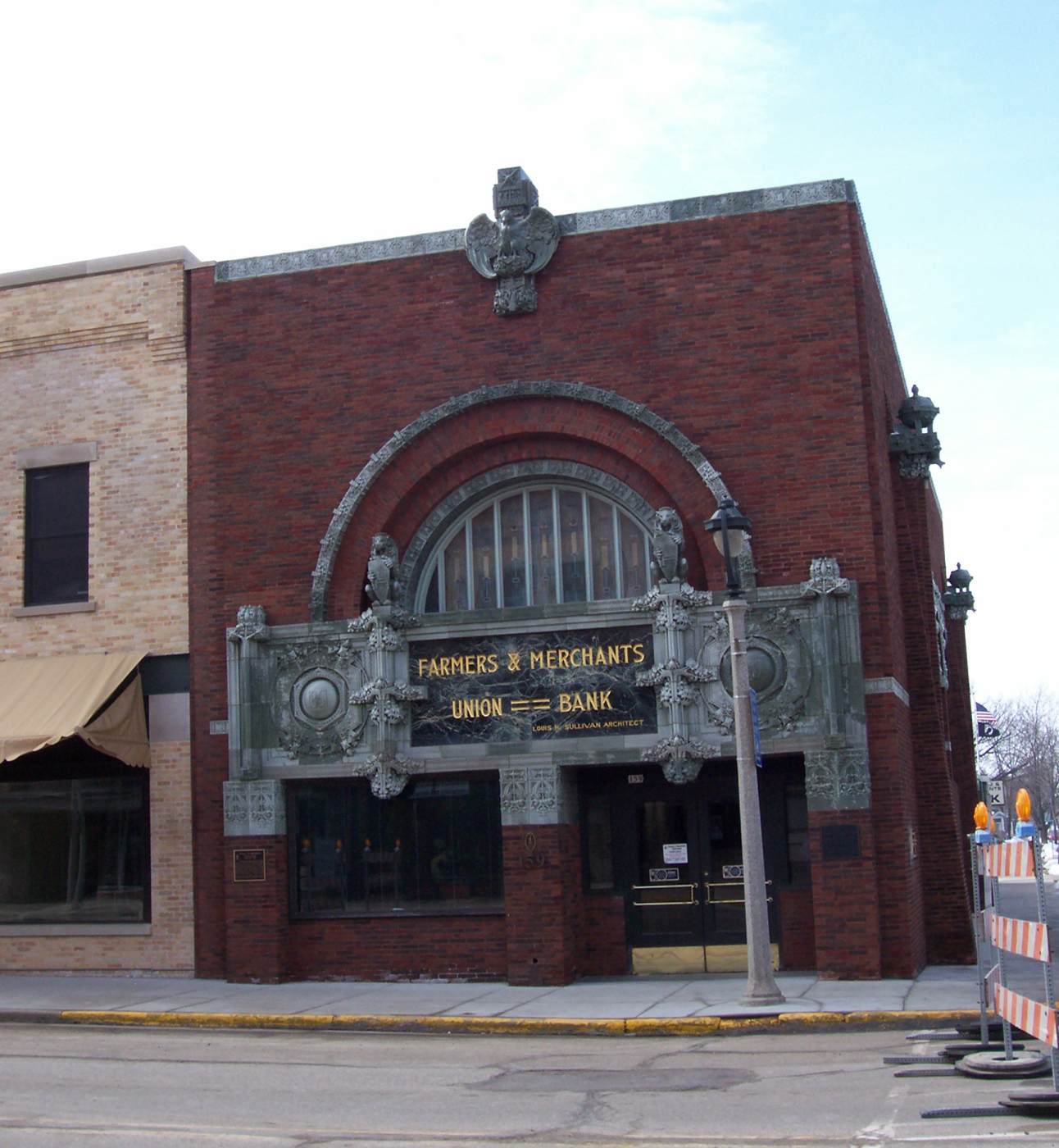 Farmers and Merchants Union Bank by SULLIVAN, Louis Henry