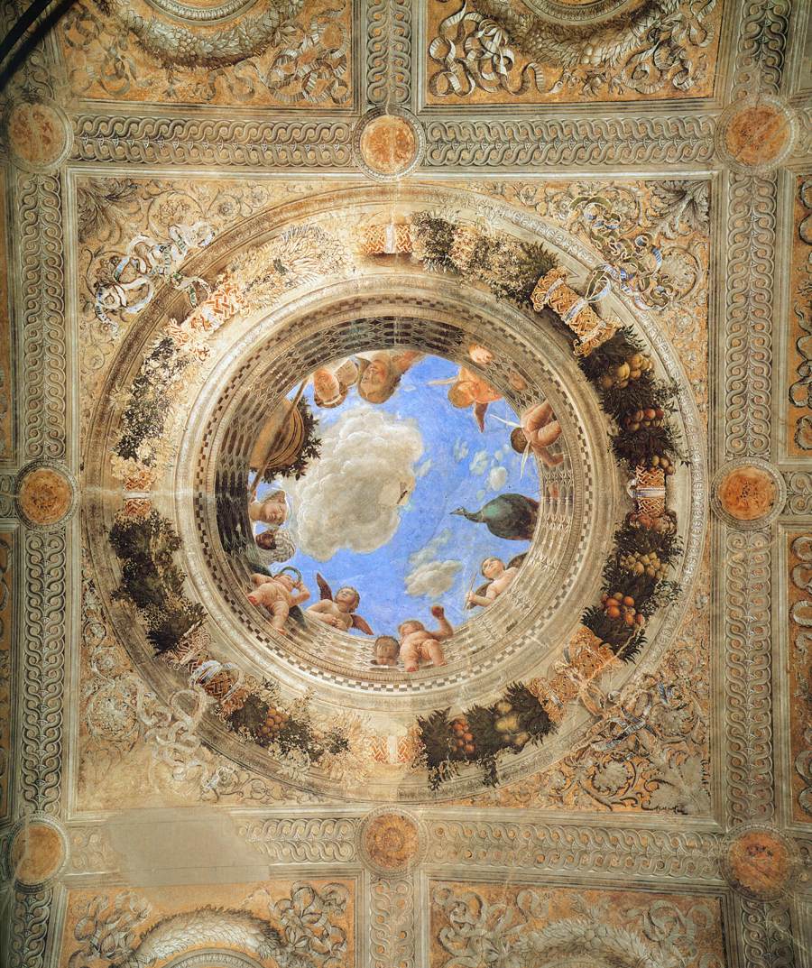 Ceiling (detail) by MANTEGNA, Andrea